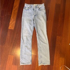 Agolde Light Wash womens Straight-Leg Jeans